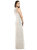 Sleeveless Scoop Neck Metallic Trumpet Gown - 3063