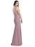 Sleeveless Seamed Bodice Trumpet Gown - 3060