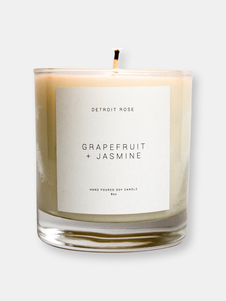 Grapefruit + Jasmine Candle