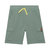 French Terry Bermuda Cargo Shorts Greyish-Green - Greyish-Green