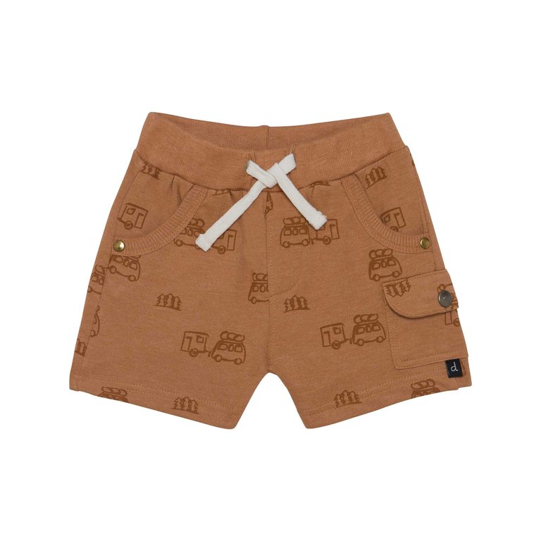 French Terry Short - Brown
