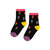 Jacquard Socks - Black Ice Cream Cone Print - Black Ice Cream Cone Print