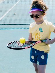 Organic Cotton Short Sleeve Tee - Yellow