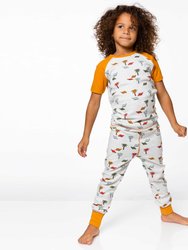 Organic Cotton Two Piece Pajama Set