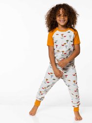 Organic Cotton Two Piece Pajama Set