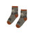 Printed Socks Heather Grey Bikes - Grey Bikes