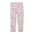 Printed Sweatpant - Pink Watercolor Flowers