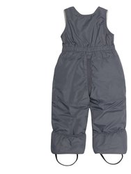 Solid Two Piece Baby Snowsuit Brown