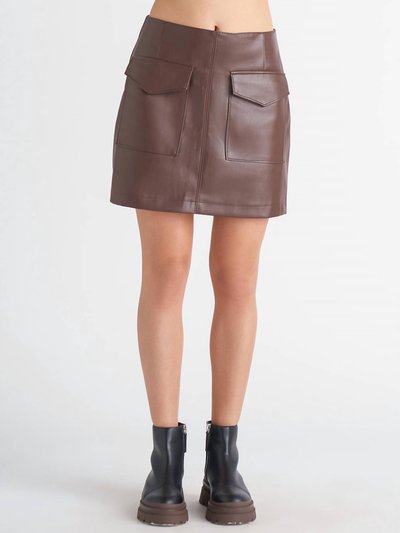 DEX Faux Leather Mini Skirt product