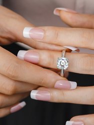 Asscher Solitaire Ring