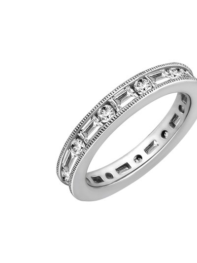 Diamonbliss Baguette & Round Cut Eternity Ring product
