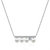 Bar Pearl Pendant Necklace