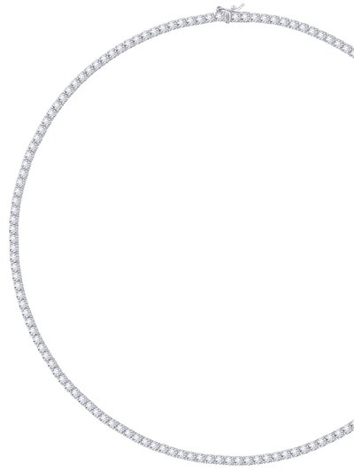 Diamonbliss Brass Round Tennis Necklace product