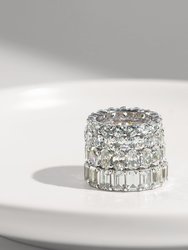 Classic Round Cut Eternity Ring