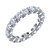 Classic Round Cut Eternity Ring - Silver