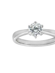 Classic Round Solitaire Ring