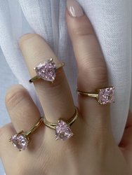 Cubic Zirconia Cocktail Ring