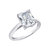 Cubic Zirconia Cocktail Ring - White