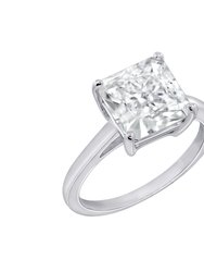 Cubic Zirconia Cocktail Ring - White