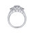 Cushion Emerald Cut Bridal Ring Set