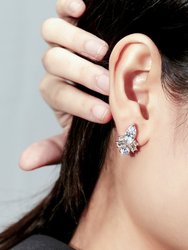 Multi-Shape Drop Stud Earrings