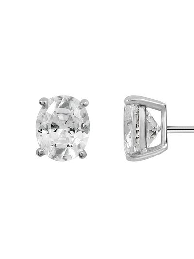 Diamonbliss Oval Cubic Zirconia Stud Earrings product