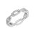 Pave-Linked Ring - Platinum