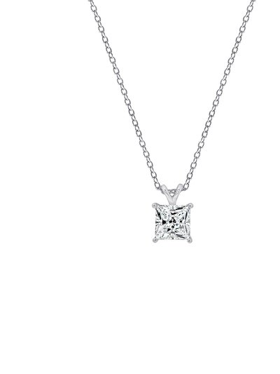 Diamonbliss Princess Solitaire Pendant Necklace product