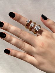 Princess Solitare Ring