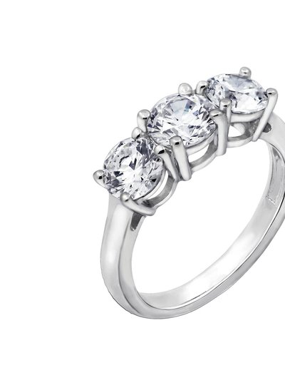 Diamonbliss Round Cut 3-Stone Ring product