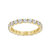Round Eternity Ring - Yellow Gold