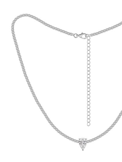 Diamonbliss Solo Pear Tennis Necklace product