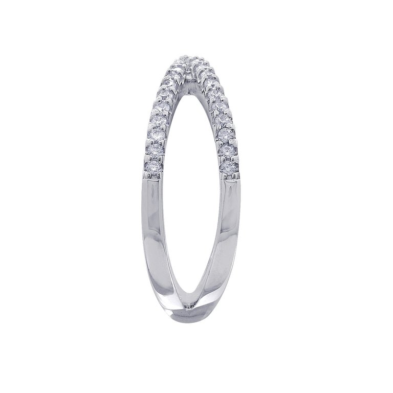 Thin Criss Cross X Ring