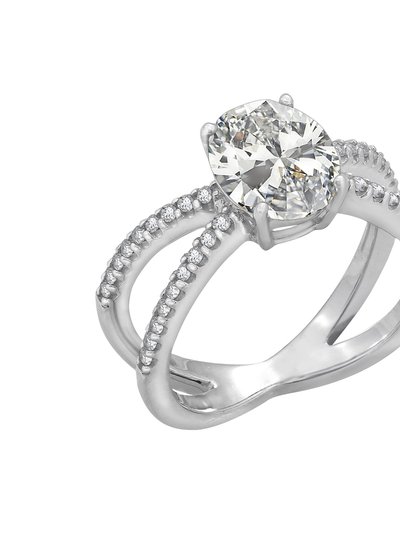 Diamonbliss X Split Shank Solitaire Ring product