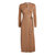 Astrid Sweater Dress In Camel