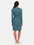 Jeanne Two Silk Jersey Wrap Midi Dress