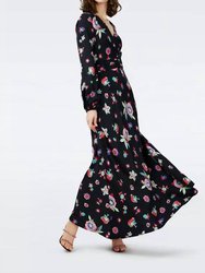 Monika Maxi Dress - Mystic Flower Dots