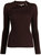 Women Barton Long Sleeve Cut-Out Top - Brown