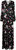 Women Viscose V-Neck Dvf Monika Dress Mystic Flower Dots - Multicolor