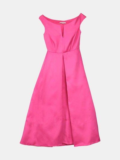 Dice Kayek Dice Kayek Women's Fuchsia Slit Neck Sleeveless Long Dress product
