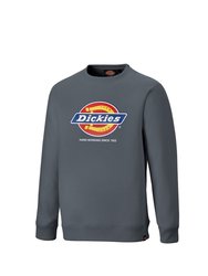 Adults Unisex Longton Branded Sweatshirt - Gray - Gray