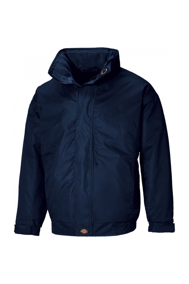 Dickies Mens Cambridge Jacket (Concealed Hood) (Navy Blue) - Navy Blue