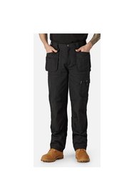 Mens Eisenhower Work Trousers, Black - Black