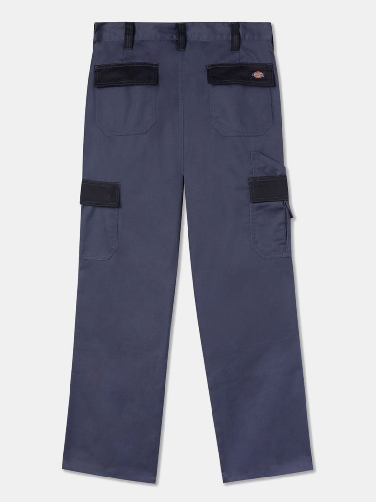 Mens Everyday Work Trousers - Gray/Black