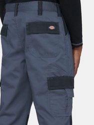 Mens Everyday Work Trousers - Gray/Black