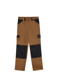 Mens Everyday Work Trousers - Khaki/Black - Khaki/Black