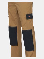 Mens Everyday Work Trousers - Khaki/Black