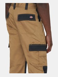 Mens Everyday Work Trousers - Khaki/Black