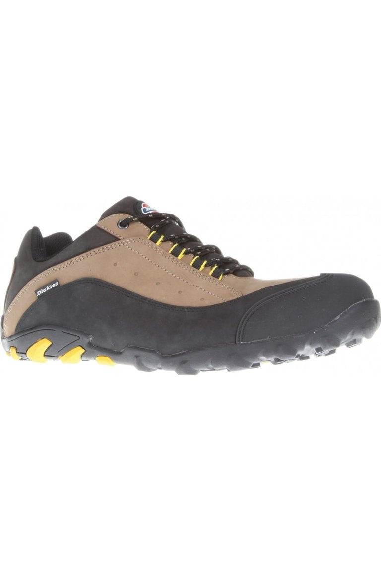 Mens Faxon Safety Trainers/Workwear - Camel/Black - Camel/Black