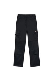 Womens/Ladies Everyday Flex Work Trousers - Black